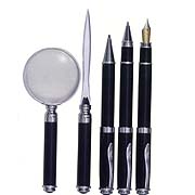 CN SERIES: Ball Point Pen/ Roller Pen/ Fountain Pen/ Letter Opener/ Magnifier (Série CN: Stylo à bille / Roller Pen / Stylo Plume / Letter Opener / loupe)