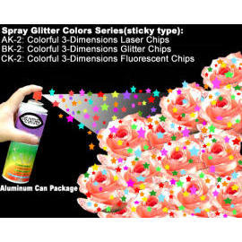 Beauty&Charming-3D 6Mix Glitter Spray(Decorative,stick to any material & fast dr (Beauty&Charming-3D 6Mix Glitter Spray(Decorative,stick to any material & fast dr)