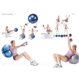 BODY BALL(w/ STRAP); WEIGHTED EXERCISE BALL (BODY BALL (w / strap); pondéré d`exercice BALL)