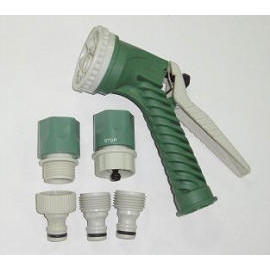 6PCS Plastic Hose Nozzle Set (6PCS пластмассовый шланг насадка Установить)