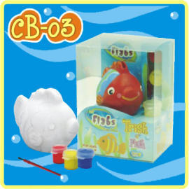 Lil` Flabs Coin Bank - Trish d` Fish (Lil `Flabs монеты Банка - Триш D` Рыбы)