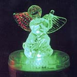 Mini Plastic Cute male Angel with LED (Mini Plastic Cute Homme Ange avec LED)