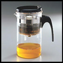 Transparent Tea Maker For Coffee or Tea used. (Transparent thé pour le café ou thé utilisé.)