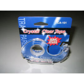 Crystal Clear Tape + Single-sided Dispenser (Crystal Clear Tape + Single-sided Dispenser)