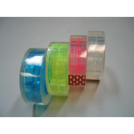 Crystal Clear Tape with Colored Core (Crystal Clear Tape with Colored Core)