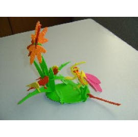 DIY 3D PUZZLES (CONDUCTOR DRAGONFLY) (DIY 3D PUZZLES (CONDUCTOR DRAGONFLY))