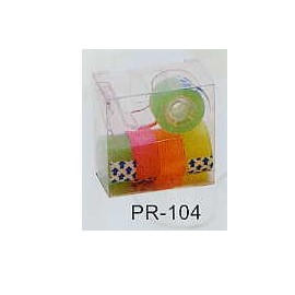 Mini Colored Invisible Tape 1 set + 4 refills / PET Box (Mini colores Invisible Tape 1 jeu + 4 recharges / PET Box)