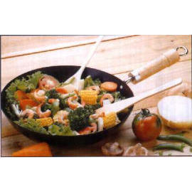 3PCS NON-STICK WOK SET (3PCS NON-STICK WOK SET)