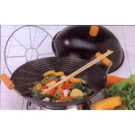 NON-STICK CHINESE WOK SET (NON-STICK CHINESE WOK SET)