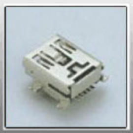 MINI USB 5PIN B TYPE FEMALE