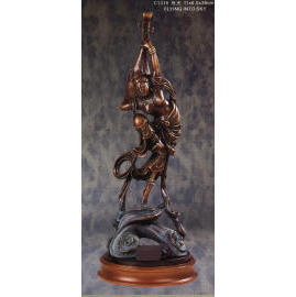 Flyintosky copper statue (Flyintosky медная статуя)