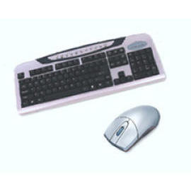 Multmedia RF wireless USB Keyboard