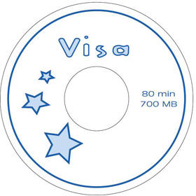 Ped Visa blue 2 CD-R