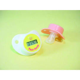 Pacifier Thermometer with beeper Alert