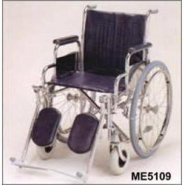 C/P Steel Regal Wheel Chair-with detachable legrest & armrest