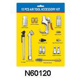 15 PC AIR TOOL ACCESSORY SET (15 AIR TOOL SET ACCESSOIRES PC)