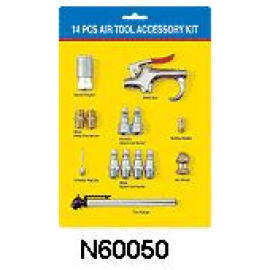 14 PCS AIR TOOL ACCESSORY KIT (14 шт Air Tool Набор аксессуаров)