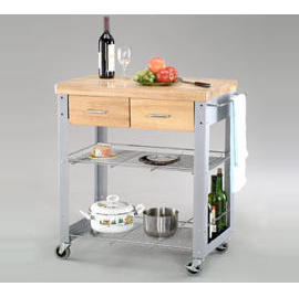 Metal furniture - Food trolley (Металлическая мебель - продовольственная тележка)