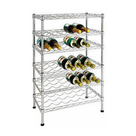 Metal furniture - Wine rack (Meubles en métal - Wine Rack)