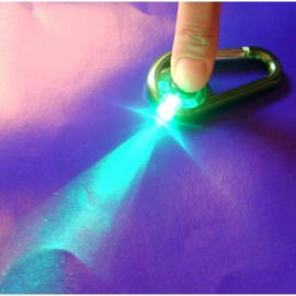 Led light carabiner (Led mousqueton lumire)