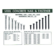 MZ-4 Steel Concrete Nail & Fastener (MZ-4 Acier Béton ongles & Fastener)