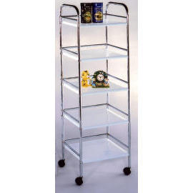 household storage trolley, k/d furniture, household cart, rack (Haushalt Aufbewahrungswagen, k / d Möbel, Hausrat Wagen, Rack)