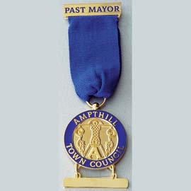 Past mayor medallion