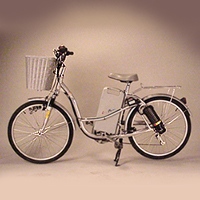 GP-24S-4 Electric Bicycle(silvery white)