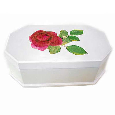 Hand-painted Rose Music Boxe (Ручная роспись Rose Music Boxe)