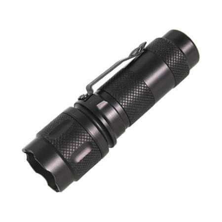 LED Aluminium flashlight (LED lampe de poche en aluminium)