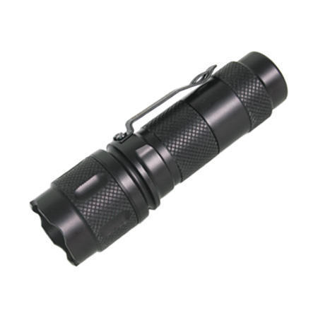 LED Aluminium flashlight (LED lampe de poche en aluminium)