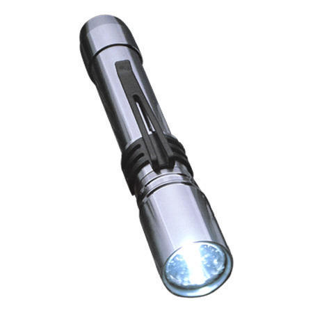 LED Aluminium flashlight (LED lampe de poche en aluminium)