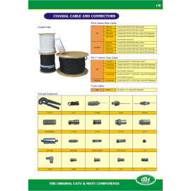 Coaxial Cable & Connectors & Tool (Коаксиальный кабель Разъемы & & Tool)