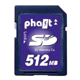 Phast Secure Digital Card, SD 512MB (Phast Secure Digital Card, SD 512 MB)