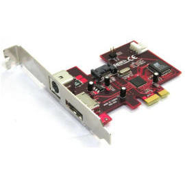 SATA II  V 3Gbps 1 External & 1 Internal 2Ports PCI-Express Host with 5V&12V ou (SATA II б)