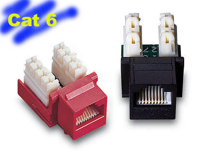 Kestone Jack, Cat5e / Cat 6, Informations-Steckdose, Koppler (Kestone Jack, Cat5e / Cat 6, Informations-Steckdose, Koppler)