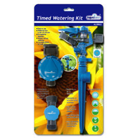 Timed sprinkler system A