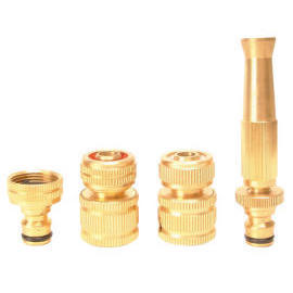4-PC Brass Watering Set