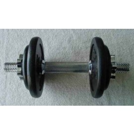 10KGS Black Dumbbell Set (10 кг Черный набор гантелей)