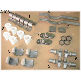 Cam Lock Set With Large Size (stainless)