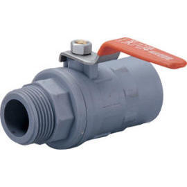 Male thread PVC brass ball valve