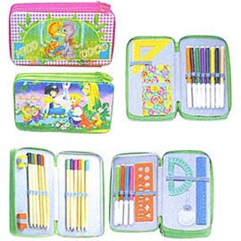 Tin Box Stationery Set