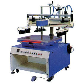 PNEUMATIC FLAT BED SCREEN PRINTING MACHINE (PNEUMATIC FLAT BED SCREEN PRINTING MACHINE)