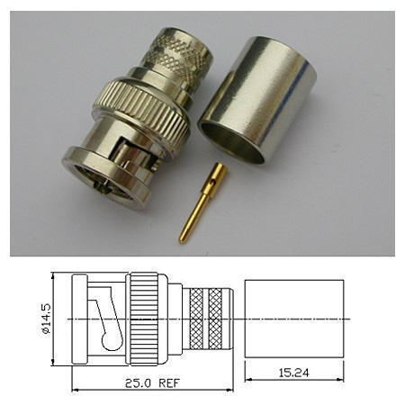 COAXIAL CONNECTOR,Coaxial (CONNECTEUR COAXIAL, Coaxial)