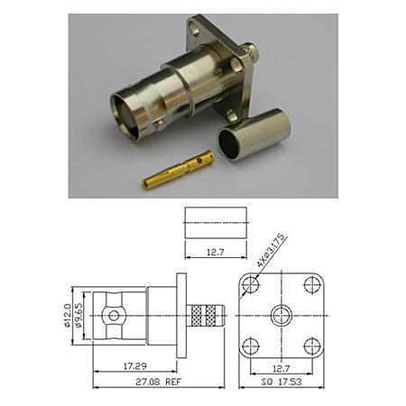 COAXIAL CONNECTOR,Coaxial (CONNECTEUR COAXIAL, Coaxial)