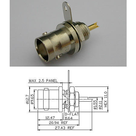 COAXIAL CONNECTOR,Coaxial (CONNECTEUR COAXIAL, Coaxial)