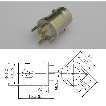 COAXIAL CONNECTOR,Coaxial (CONNECTEUR COAXIAL, Coaxial)