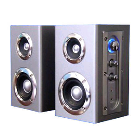 2.0 Computer Speaker System Comes with MP3 Input and Earphone Output (2.0 Computer Speaker System Comes with MP3 Input and Earphone Output)