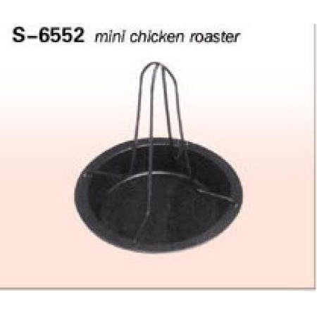 COOKWARE, NON-STICK CARBON STEEL MINI CHICKEN ROASTER (Batterie de cuisine, NON-STICK CARBONE ACIER MINI poulet à rôtir,)