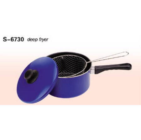 COOKWARE, NON-STICK CARBON STEEL DEEP FRYER (COOKWARE, NON-STICK CARBON STEEL DEEP FRYER)